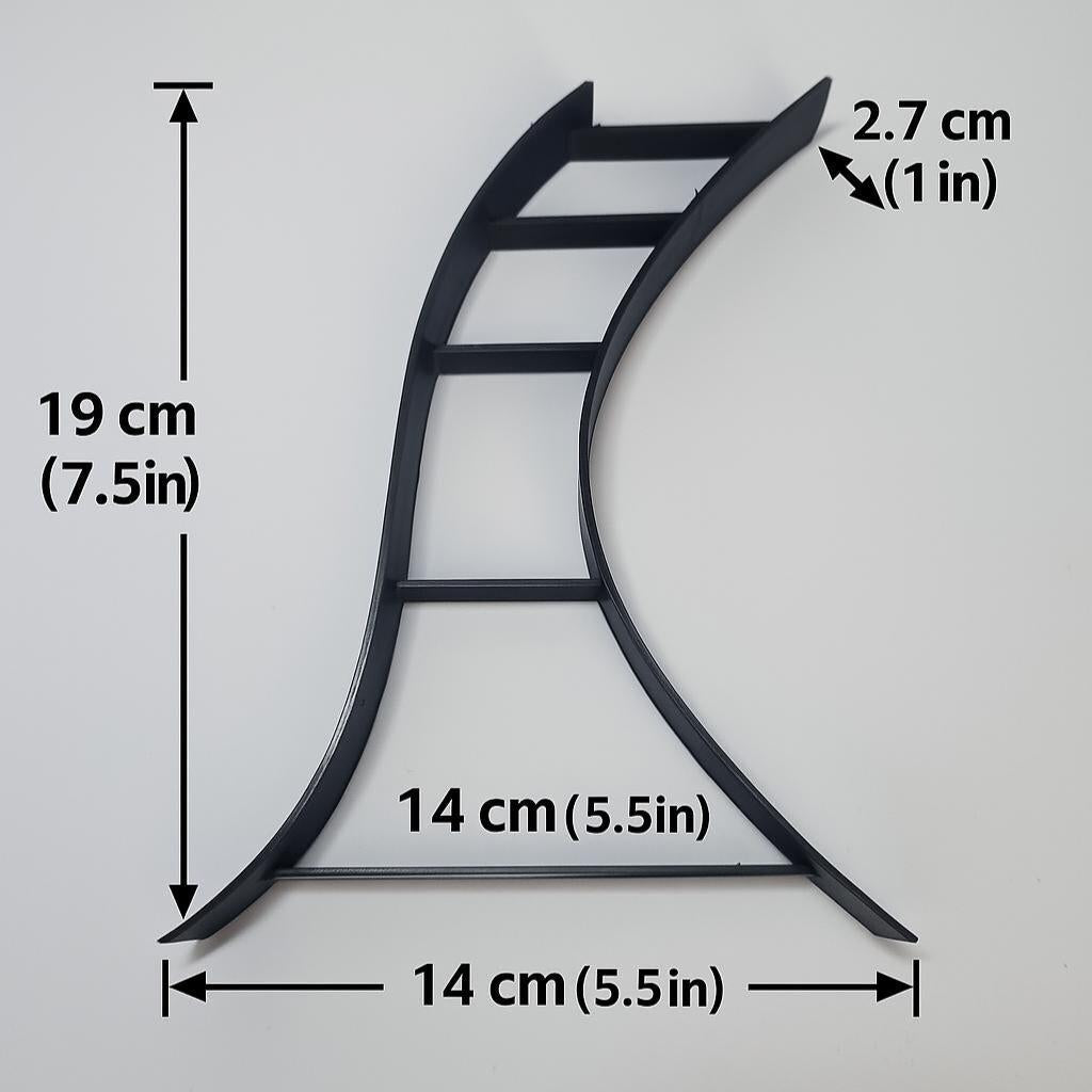 Grindverdeler Aquariumdecor - Substraatafscheider voor aquaria en terraria