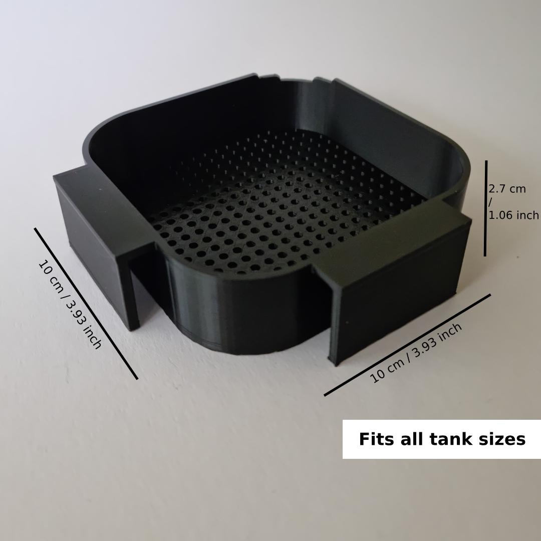 Waterverversingshulpstuk voor aquarium: ophangsysteem waterverspreider aquarium